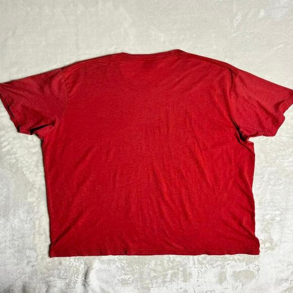 Retro Homage Ohio State T-Shirt Mens XL Red White OSU Buckeyes Single Stitch 90s - Picture 5 of 9